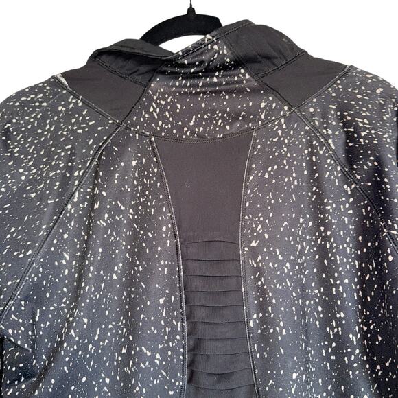 Lululemon Size 12 Go‎ The Distance 1/2 Zip Butterfly Texture Mink Berry Black - Picture 12 of 12